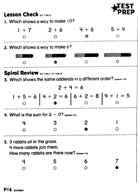 Elementary math homework help